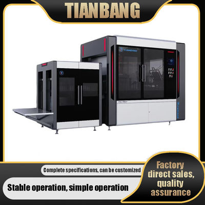 chất lượng  CHJ-150JZ  Full Servo 8 Corners Paper Box Forming Machine nhà máy sản xuất