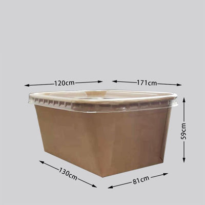 Giấy Kraft dùng một lần Máy hộp thức ăn nhanh Thức ăn nhẹ vuông mang đi CHW-1000M