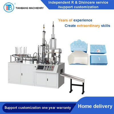 Máy làm hộp giấy carton FBJ-B Máy đóng gói mang đi thông minh tự động