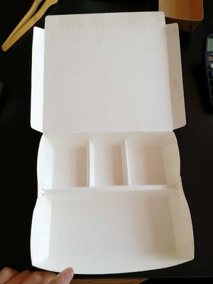 Máy làm hộp đựng thức ăn bằng giấy nhiều ngăn dạng lưới Sandwich CHJ-G