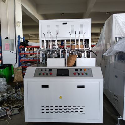 Máy làm hộp giấy ăn trưa tự động 40-50/phút Chj-A