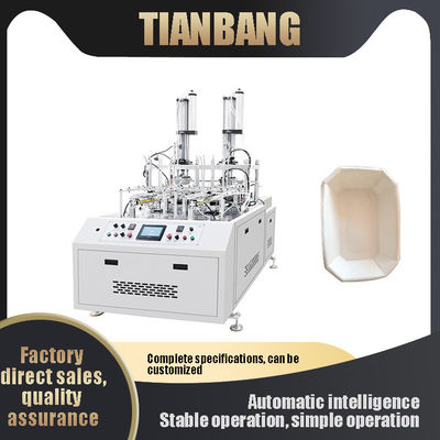 Hộp cơm trưa Máy làm khay giấy dùng một lần