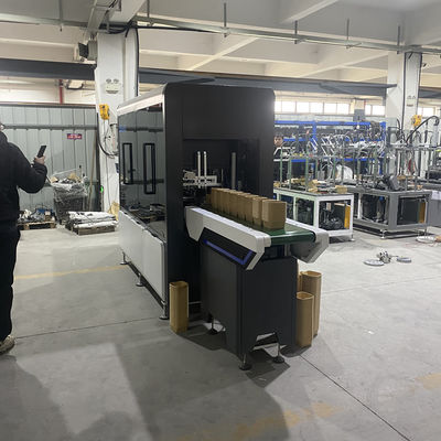 Máy làm đĩa giấy Sushi Máy làm bát giấy vuông hoàn toàn tự động